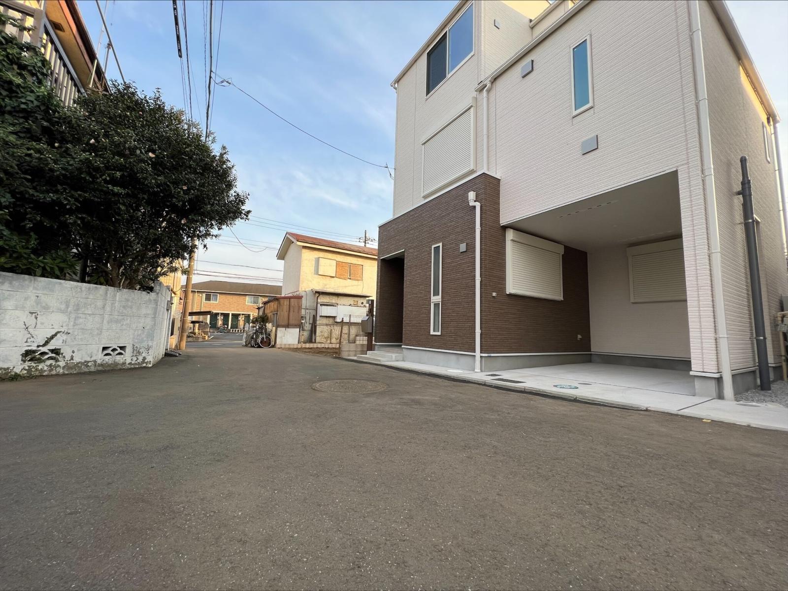 前面道路