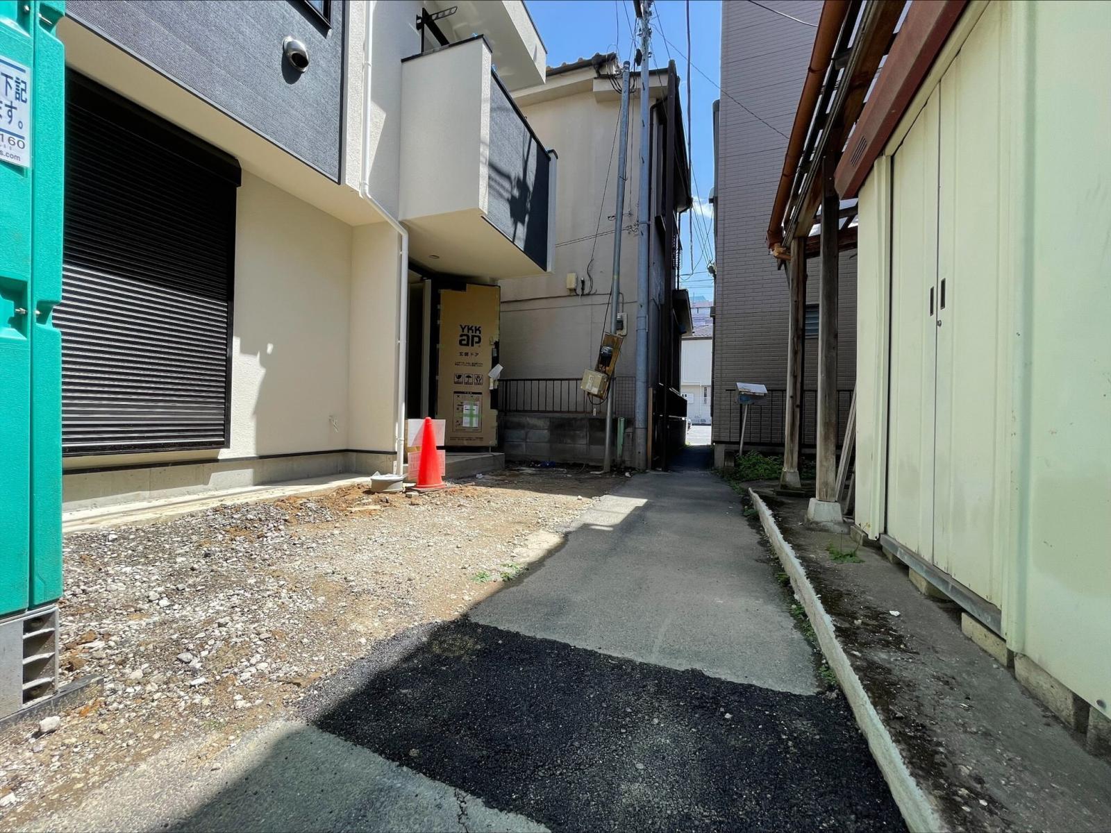 前面道路