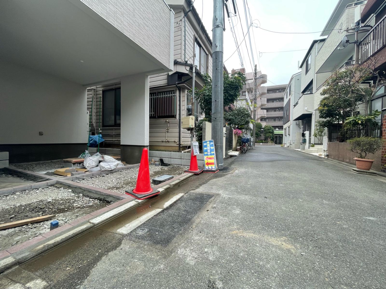 前面道路